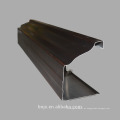 Downpipe Steel Rain Gutter Cold Roll formando máquina / alumínio Downpipe Water Rain Gutter Roll formando máquina